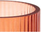 Vaas Strepen Oranje Kristal 9,5 x 16,5 x 9,5 cm (8 Stuks)