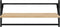 vidaXL - Wandschappen - met - stangen - 2 - st - 65x25x30 - cm - sonoma - eikenkleurig