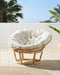 SALVO - Fauteuil - Lichtbeige - Rotan