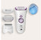 Braun Silk-épil 9 9-710 - Epilator - Nat en droog - Wit/Paarse