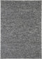 Drops Dark Grey Vloerkleed - 170x240 - Rechthoek - Laagpolig,Structuur Tapijt - Industrieel - Antraciet, Grijs