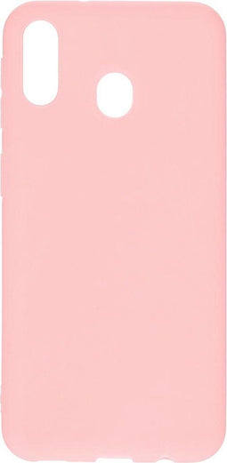 iMoshion Hoesje Geschikt voor Samsung Galaxy M20 Power Hoesje Siliconen - iMoshion Color Backcover - Roze
