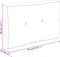 vidaXL - Palletkussens - 3 - st - stof - taupe