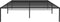vidaXL - Bedframe - metaal - zwart - 120x190 - cm