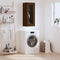 vidaXL - Hangkast - 34,5x34x90 - cm - bruin - eikenkleur