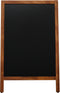 Europel - Stoepbord - Krijtbord - Dennenhout - 66 x 104 cm - Geschikt voor binnen en buiten