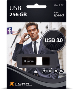 Xlyne Wave - USB 3.0 - 256GB - Zwart
