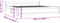 vidaXL - Bedframe - massief - hout - honingbruin - 200x200 - cm