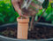 Fairzone Waterdruppelaar - Gelijkmatige bewatering - Terracotta - 4 stuks - Lengte: 21,5 cm - Diameter: 5,5 cm