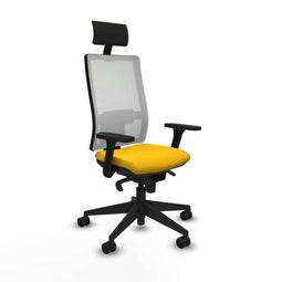 Bureaustoel Piqueras y Crespo 3D066N1 Geel