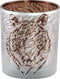 PTMD desiree goud glazen theelicht tiger print