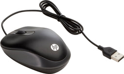 HP G1K28AA - USB Muis - Optisch 1000 dpi - Zwart