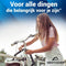 Nextcover FoldOne - Vouwslot 120cm - SteelSecure-Technologie 3.0 - Blauw Zwart