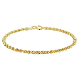 Marie Celeste - Armband koord 2,7 mm - 14k Goud - 18 cm