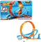 Hot Wheels Massive Loop Mayhem - Kampioenschapscircuit - Gigantische lus 71 cm - Oranje