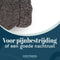 CosyPanda Graphite Fleece Kruik met Hoes - 37x21cm - Duurzame Warmwaterkruik - 2L - Grijs