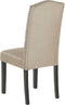 Set van 2 eetkamerstoelen SHIRLEY Beige