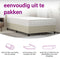 vidaXL - Pocketveringmatras - middelhard-hard - 120x200 - cm