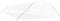 vidaXL - Tuinkas - met - stalen - frame - 108 - m² - 18x6x2,85 - m - wit
