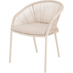 Hirado - Stapelstoel - Aluminium frame - Beige