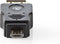 Nedis USB Micro-B Adapter - USB 2.0 - USB Micro-B Male naar USB-A Female - 480 Mbps - Antraciet