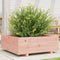 vidaXL - Plantenbak - 70x70x26,5 - cm - massief - douglashout