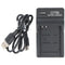 Canon - USB Charger - Compatibel met NB-4L en NB-5L - Zwart