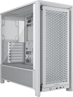 Corsair 4000D - ATX Tower - Modulaire Behuizing met Airflow - Wit