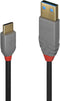 Lindy 36886 - USB 2.0 kabel - USB-A naar USB-C - 1 m - Zwart