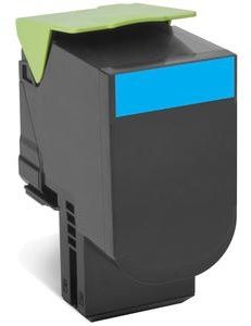 Lexmark 80C2XCE - Toner - 4000 pagina's - Cyaan