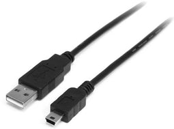 Startech.com 1m - Mini USB 2.0 Kabel A naar Mini B M/M - Zwart