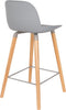 Zuiver Albert Kuip Barkruk 65 cm Lichtgrijs - Set van 2