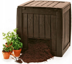 Compostbak 340L "Thermo-Wood" - tuinafvalbak - composter - afval recyclen