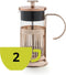 Leopold Vienna - French Press cafetière Koper 350ml (2 kopjes)