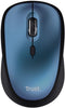 Trust Yvi+ - Draadloze Muis - Stille knoppen - Blauw