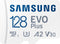 Samsung EVO Plus - microSDXC 128GB - UHS-I tot 160 MB/s - A1 V10 (1 stuk)