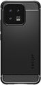 Spigen Rugged Armor - Soft case - Militaire standaard en Air Cushion technologie - Zwart