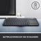 Logitech K400 Plus - Draadloos Toetsenbord met Touchpad - 10 meter bereik - Zwart