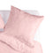 Happy Friday Pillow cover Basic 60x60 cm (x2) Pale rose