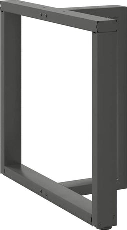 vidaXL - Eettafelpoten - 2 - st - T-vormig - 80x35x(72-73) - cm - staal - antraciet