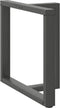 vidaXL - Eettafelpoten - 2 - st - T-vormig - 80x35x(72-73) - cm - staal - antraciet
