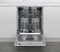 Whirlpool W2I HD524 AS - Volledig ingebouwd - 14 couverts - Energieklasse E - Geluidsniveau 44 dB