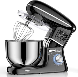 Zuccie Keukenmachine - 6,2 L Kneedmachine met Touchscreen en 1500 W Motor
