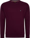 Cappuccino Italia Prato - Heren Trui - Regular Fit - Burgundy Rood - Maat XXL