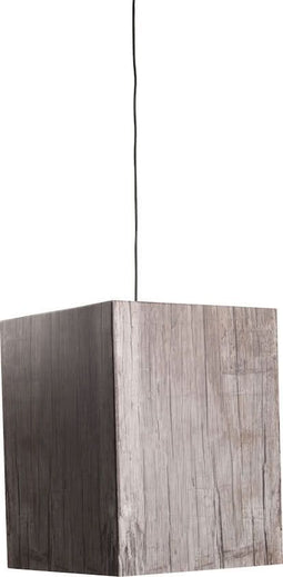 Zuiver Heavy Light - Hanglamp - Fotorealistische houtprint - Grijs