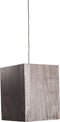 Zuiver Heavy Light - Hanglamp - Fotorealistische houtprint - Grijs