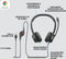 Logitech H390 - Computer Headset - USB A - Ruisonderdrukkend - Graphite