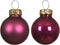 Kerstbal glas d2.5 cm groentappl 24st