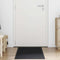 vidaXL - Deurmat - 60x180 - cm - zwart
