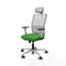 Piqueras y Crespo 1B086G2 - Bureaustoel - Verstelbare hoogte 50-62 cm - Groen